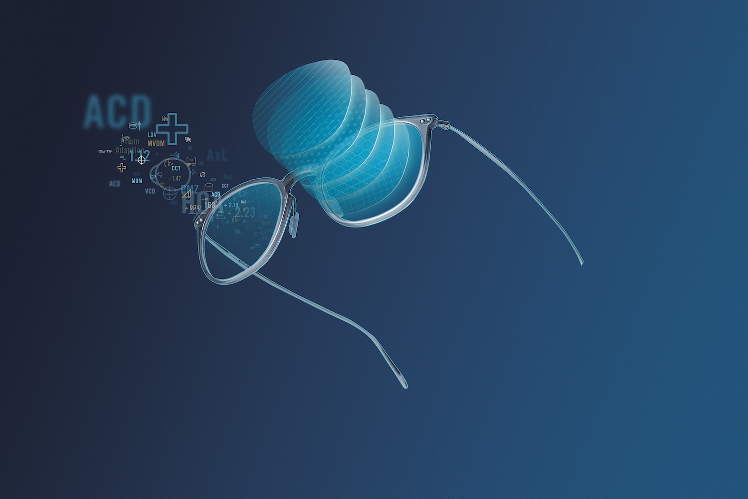 Biometrische brillenglazen